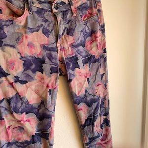 Joe’s jeans floral print